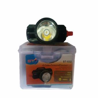 ST ไฟฉายคาดหัว ตรานก LED ST-532 80W สวิตซ์โวลุ่ม (ไฟสีเหลือง) ใช้งานลุยฝน April 2018 - 2 ST ไฟฉายคาดหัว ตรานก LED ST-532 80W สวิตซ์โวลุ่ม (ไฟสีเหลือง) ใช้งานลุยฝน - 2