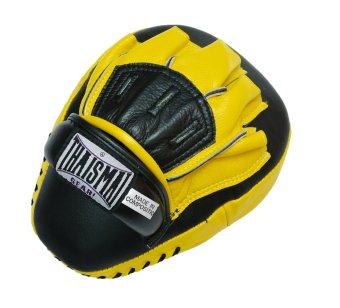 ประเทศไทย THAISMAI Focus Mitt Curved เป้าล่อชก มวย โค้ง รุ่น HP-134 (Yellow)