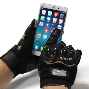 2561 ถุงมือ มอเตอร์ไซร์ รุ่นทัชสกรีน (Touched Screen Gloves) สะดวกทั้งตอนขี่ และ ตอนเล่นโทรศัพท์ ไม่ต้องถอดถุงมือมารับโทรศัพท์ - สีดำ/Black จำนวน 1 คู่