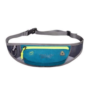 ขาย Women Men Waterproof Running Belt Bum Waist Pouch Fanny Pack orange - intl