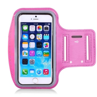 Yika Outdoor fitness sports running mobile arm with arm arm pocket bag music phone bag (Size:4.7) - intl