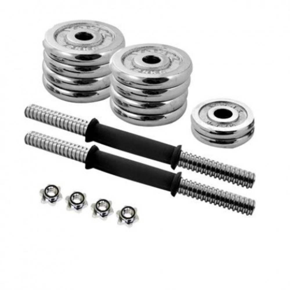 ZXK - Dumbbell ดัมเบลล์ ชุบโครเมี่ยม รุ่น TDB15 แบบพกพา 15 kg.