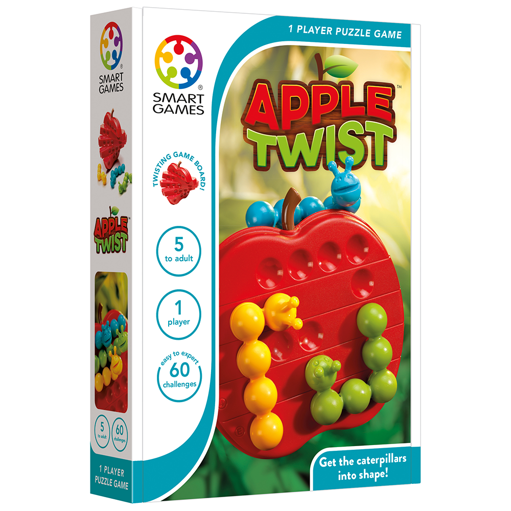 Smart Games, Apple Twist, Brain Training Toys for Children 5 Years and Older, Genuine Copyright, from Belgium, the Store Is a Distributor in Thailand. ราคา 792 บาท*ส่งฟรี