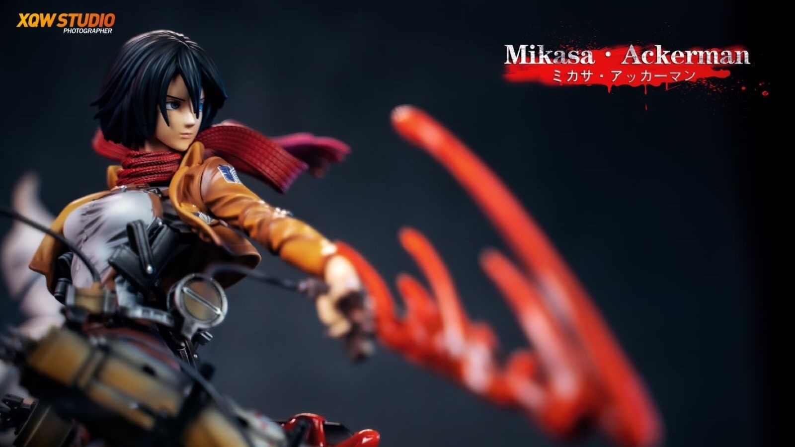 New Mikasa Figure by LC Studio #attackontitan #shingekinokyojin #aot #snk # shingeki #kyojin #titan #進撃の巨人 #anime #manga #mikasa…