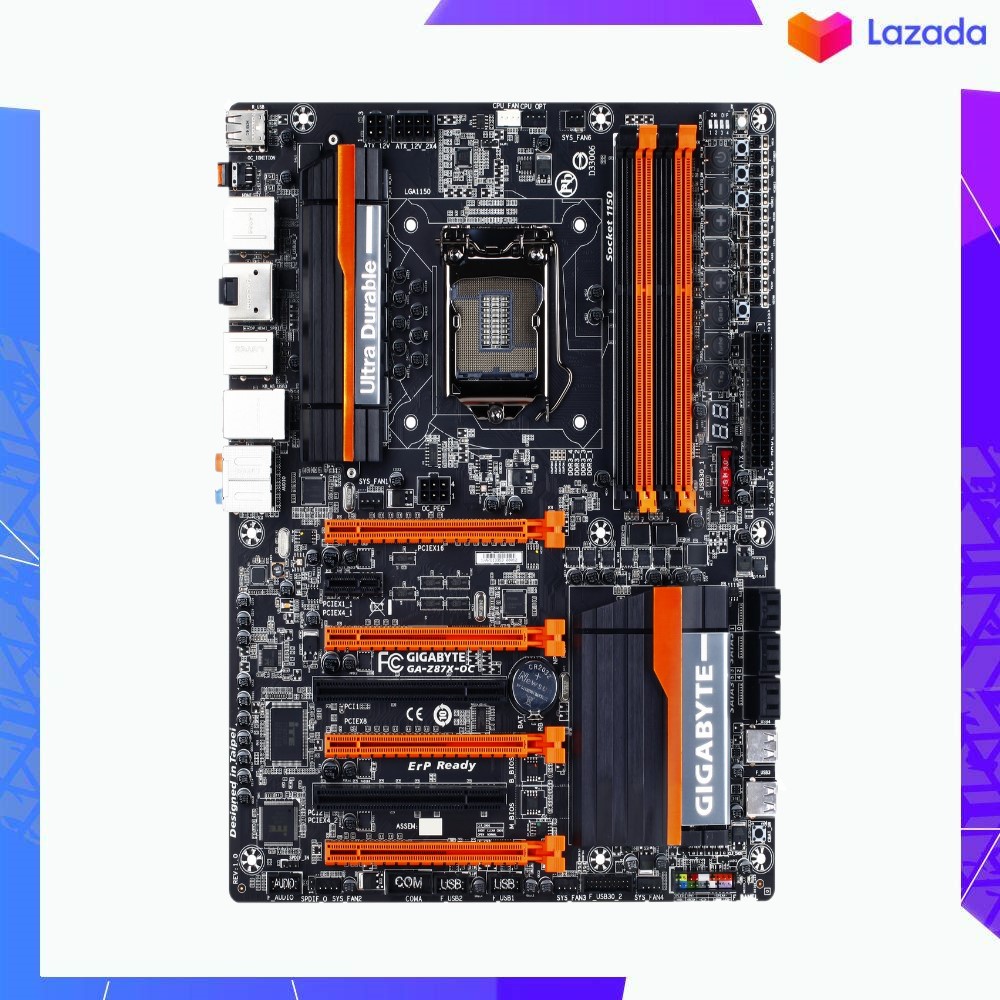 Mb/gigabyte GA-Z87X-OC/lga1150/Gen4/DDR3 ราคา 4,500 บาท*ส่งฟรี