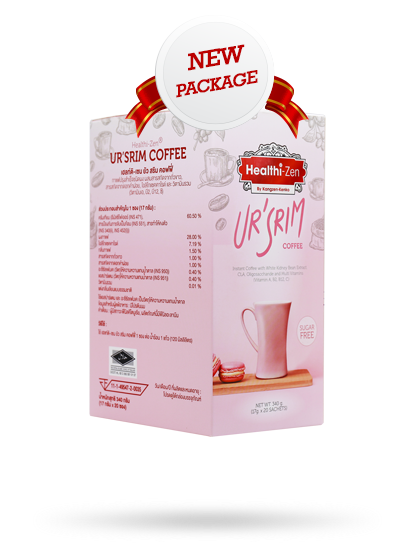 กาแฟคังเซนสริม เฮลท์ติ-เซน ยัว สริม คอฟฟี่ ราคา 290 บาท*ส่งฟรี