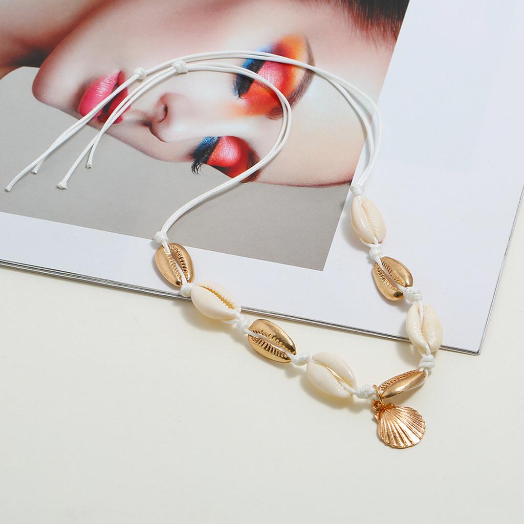 Necklace 10 Beach Shell Necklace 