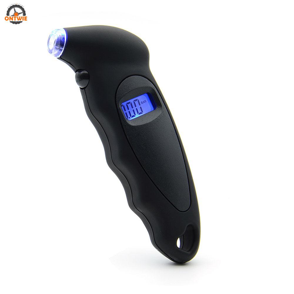 Ontwie Durable Tire Pressure Gauge Digital Tire Pressure Tire Pressure High-Precision Digital 0-150 PSI Car Tire Indicator Monitor Gauge Tire Pressure Monitoring Tyre