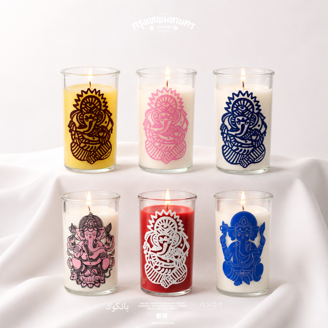 [the Only Market Bangkok] - Ganesha Candle Scented Candles Inspired by Lord Ganesha. ราคา 790 บาท*ส่งฟรี