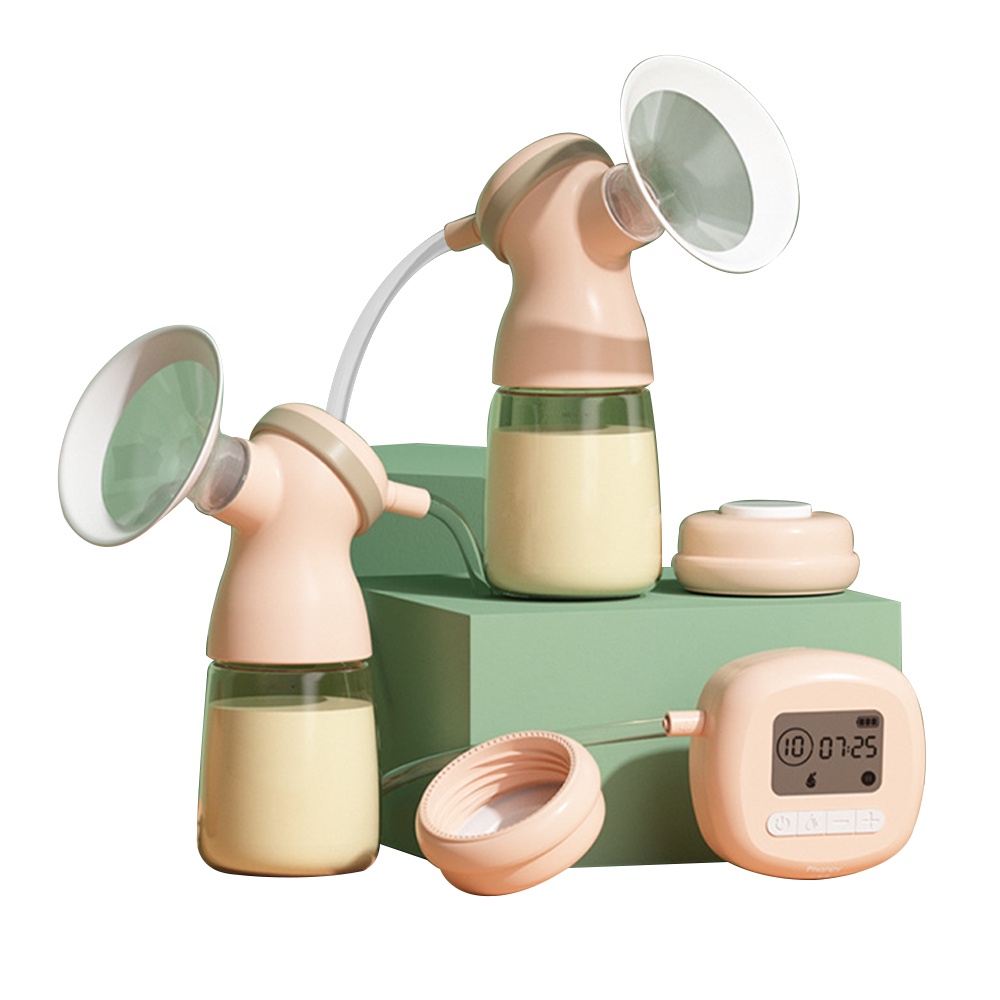 PAPABABY เครื่องปั๊มนม ปั๊มนมไฟฟ้า ปั๊มนมแบบคู่ รุ่นAOV6826 ประกัน1ปี ปรับได้ 2โหมด ความแรงได้ 10 ระดับ ฟรีสาย USB ราคา 2,000 บาท*ส่งฟรี
