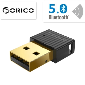 สินค้า Orico BTA-508 Wireless Bluetooth 5.0 อะแดปเตอร์รับสัญญาณเสียงบลูทูธไร้สาย 5.0 Aptx สําหรับ วรับ / ตัวส่ง สัญญาณAdapter Mini USB Bluetooth Transmitter Receive