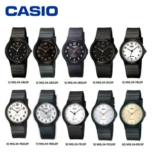 สินค้า Casio นาฬิการุ่น  MQ-24 Standard ประกันศูนย์ 1 ปี แท้ 100% ใบรับปรกันพร้อม