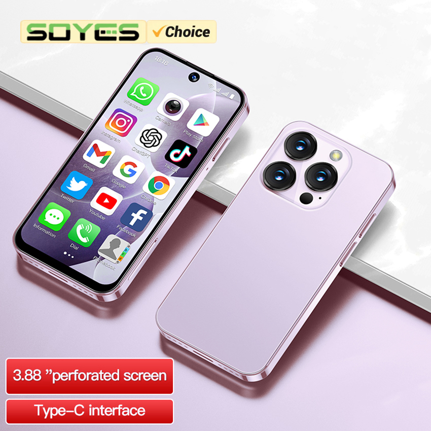 SOYES XS19 Mini Phone 2GB RAM 16GB ROM 3.88in Android10.0 With GPS Wifi Facial Recognition Dual SIM Standby 3G Network Smartphone ราคา 1,368 บาท*ส่งฟรี