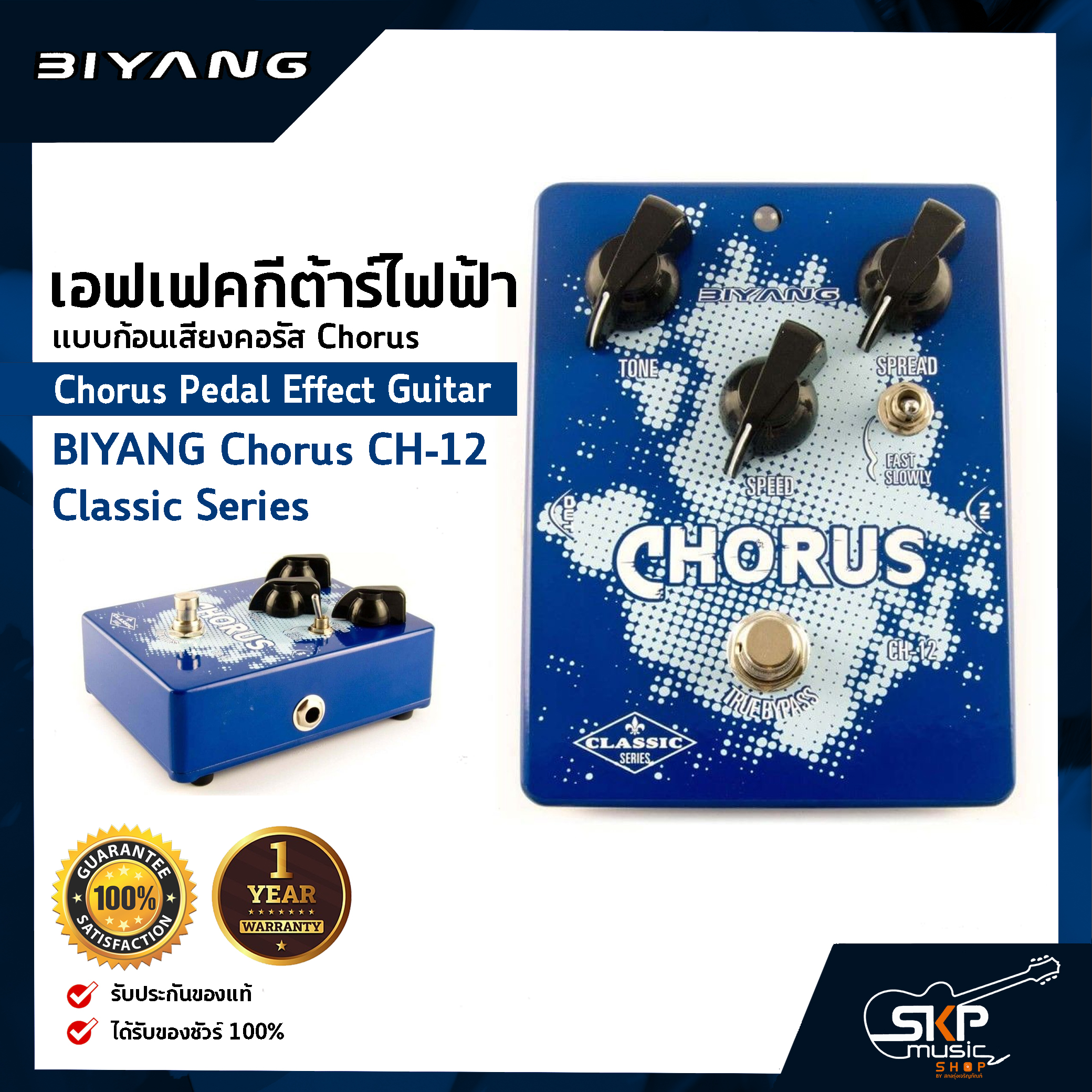 biyang chorus pedal