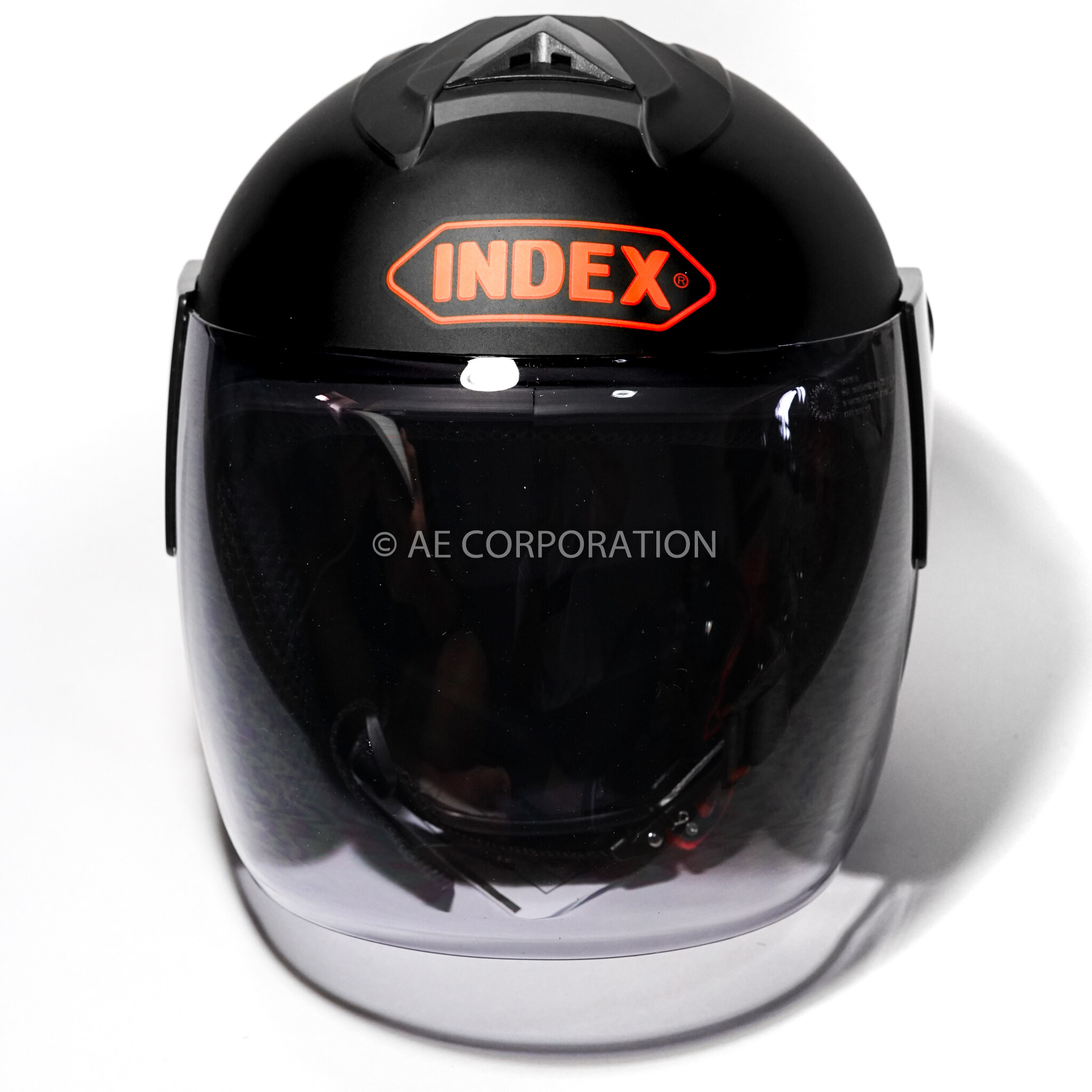คำอธิบายเพิ่มเติมเกี่ยวกับ หมวกกันน็อค INDEX DUNK NEW หมวกกันน็อก ของแท้100% ไซต์L สีดำด้าน 300IQ Racing