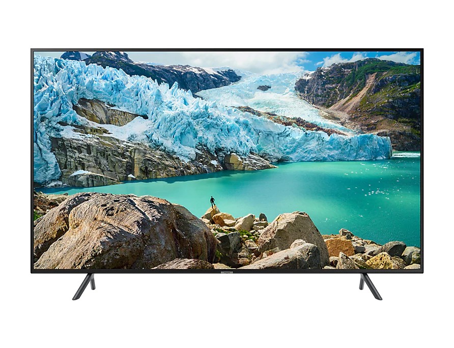 SAMSUNG Smart TV 4K UHD Flat Series 7 58RU7100 (ปี 2019) 58 นิ้ว รุ่น UA58RU7100KXXT สีดำ