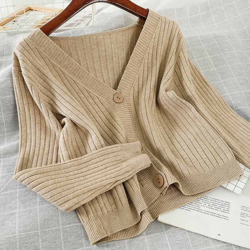 พร้อมส่ง เสื้อคลุมไหมพรม คาร์ดิแกน Cardigan