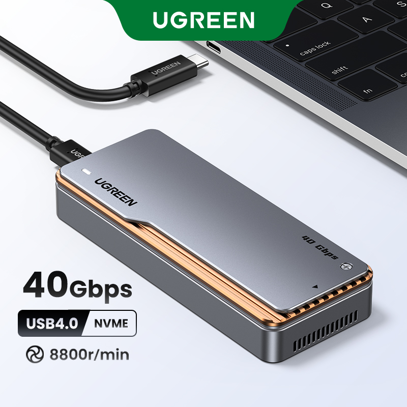 UGREEN 40Gbps M.2 NVMe PCIe SSD Case USB 4.0 3.2 Gen2