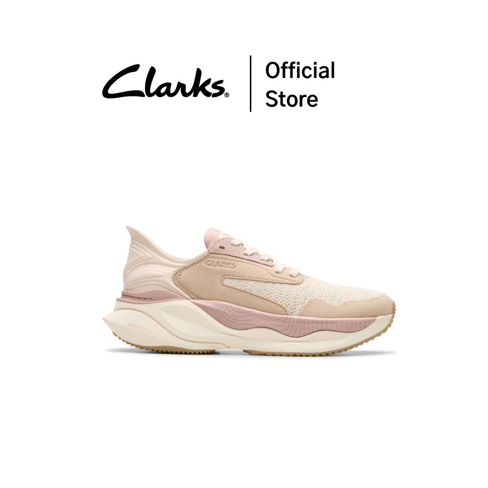 Clarks Model Clarks Pace, Color Sand Combi, Sneaker (Sneakers), Good Quality, Comfortable to Wear, Casual Shoes, Walking Shoes. ราคา 7,290 บาท*ส่งฟรี