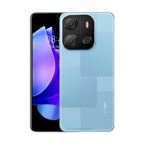 TECNO Pop 7 Pro หน่วยความจำ RAM 2GB ROM 64GB สมาร์ทโฟน โทรศัพท์มือถือ มือถือ เทคโน หน้าจอ 6.56 นิ้ว Helio A22 Quad แบตเตอรี่ 5,000 mAh ชาร์จไว 10W ราคา 2,599 บาท*ส่งฟรี