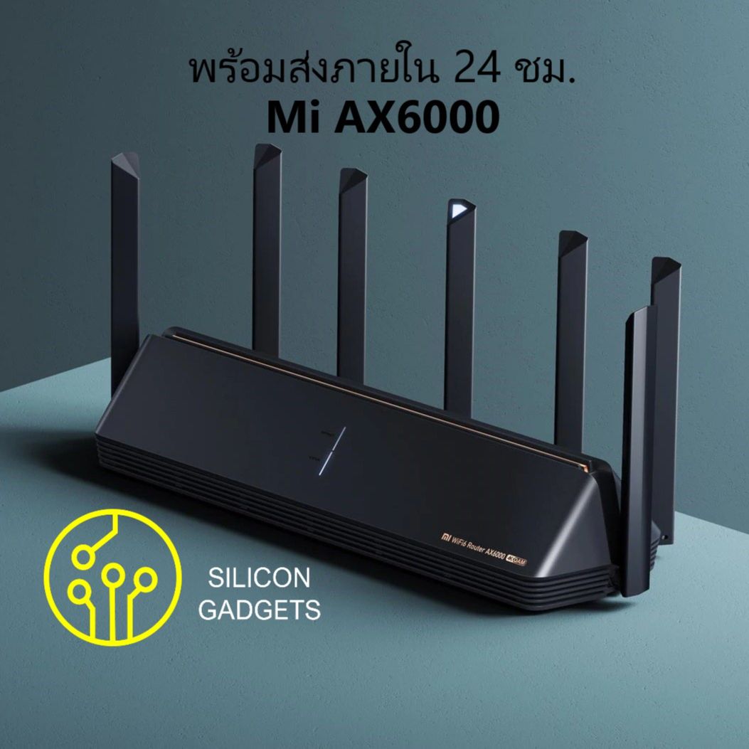 มุมมองเพิ่มเติมของสินค้า AX6000 Mi Router WiFi6 4K QAM 6000 Mbps  OFDMA MU-MIMO Dual Band Wireless Router