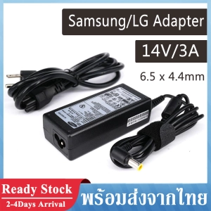 สินค้า Samsung/LG Adapter 14V/3A (6.5 x 4.4mm) สำหรับจอ Samsung/LG หัวเข็ม AC Power Adapter For Samsung LCD SyncMaster Notebook Power S B39