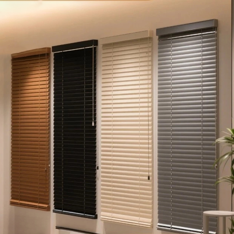 มู่ลี่  Blinds to Block Sunlight Adjustable Blinds, 25 mm Blades, Foldable Blinds, Pvc Vinyl Blinds, Sunshade Blinds, Window Sunshades. Easy to Install by Yourself Waterproof and Sun Protection Walls ราคาพิเศษ