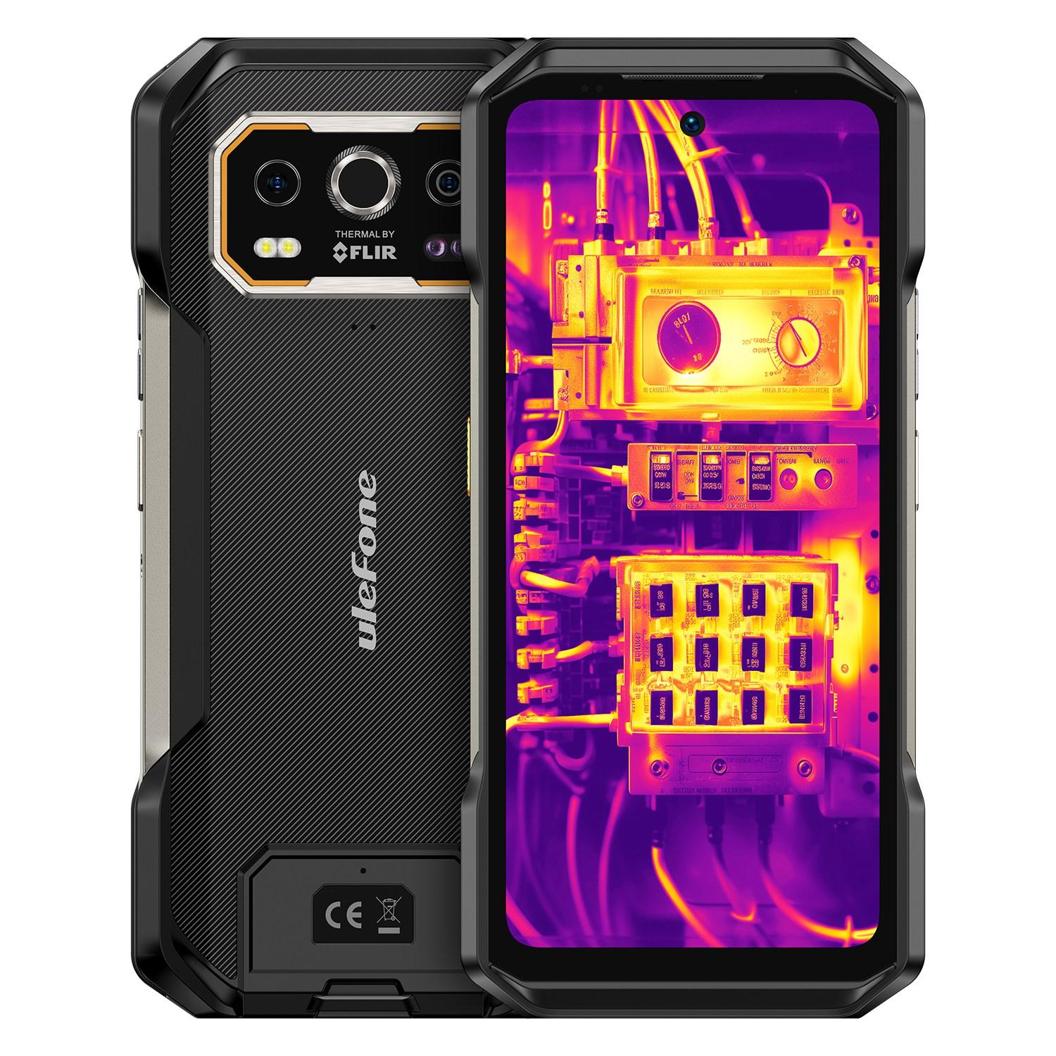 Ulefone Armor 27t Pro Shockproof Phone, Flir 3.5 Thermal Imaging Camera, 12Gb 256Gb, Night Vision Camera, 10600Mah Battery, 6.78 Inch Screen Android 15 Mediatek Dimensity 6300 Octa Core, Network: 5g, Nfc (Black) ราคา 25,652 บาท*ส่งฟรี