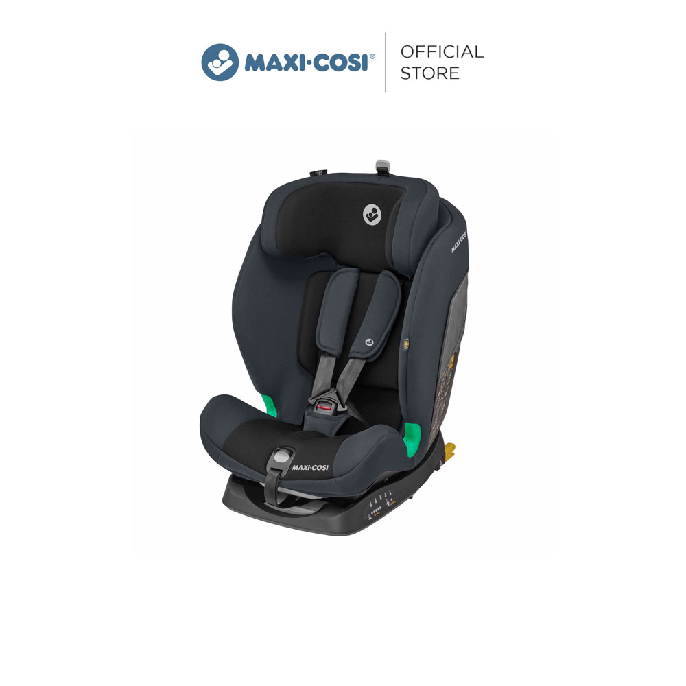 Maxi Cosi Titan Car Seat คาร์ซีท เด็กเล็ก มาตรฐาน i-Size อายุ 15 เดือน - 12 ปี ส่วนสูง 76-150 cm ติดตั้ง ISOFIX เทคโนโลยี G-Cell กันกระแทก ราคา 22,396 บาท*ส่งฟรี