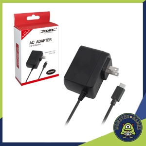 ภาพหน้าปกสินค้าDOBE Switch AC Adapter ใช้กับ Dock ได้ (สายชาร์จ Nintendo Switch)(Dobe Switch Adapter)(Nintendo Switch Adapter)(หม้อแปลง Switch)(หม้อแปลงสวิต)(อะแดปเตอร์สวิตช์)(อะแดปเตอร์ switch) ซึ่งคุณอาจชอบสินค้านี้