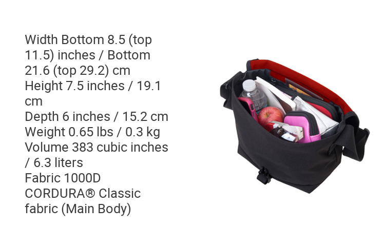 Manhattan Portage Straphanger Messenger (SM) BLACK Manhattan