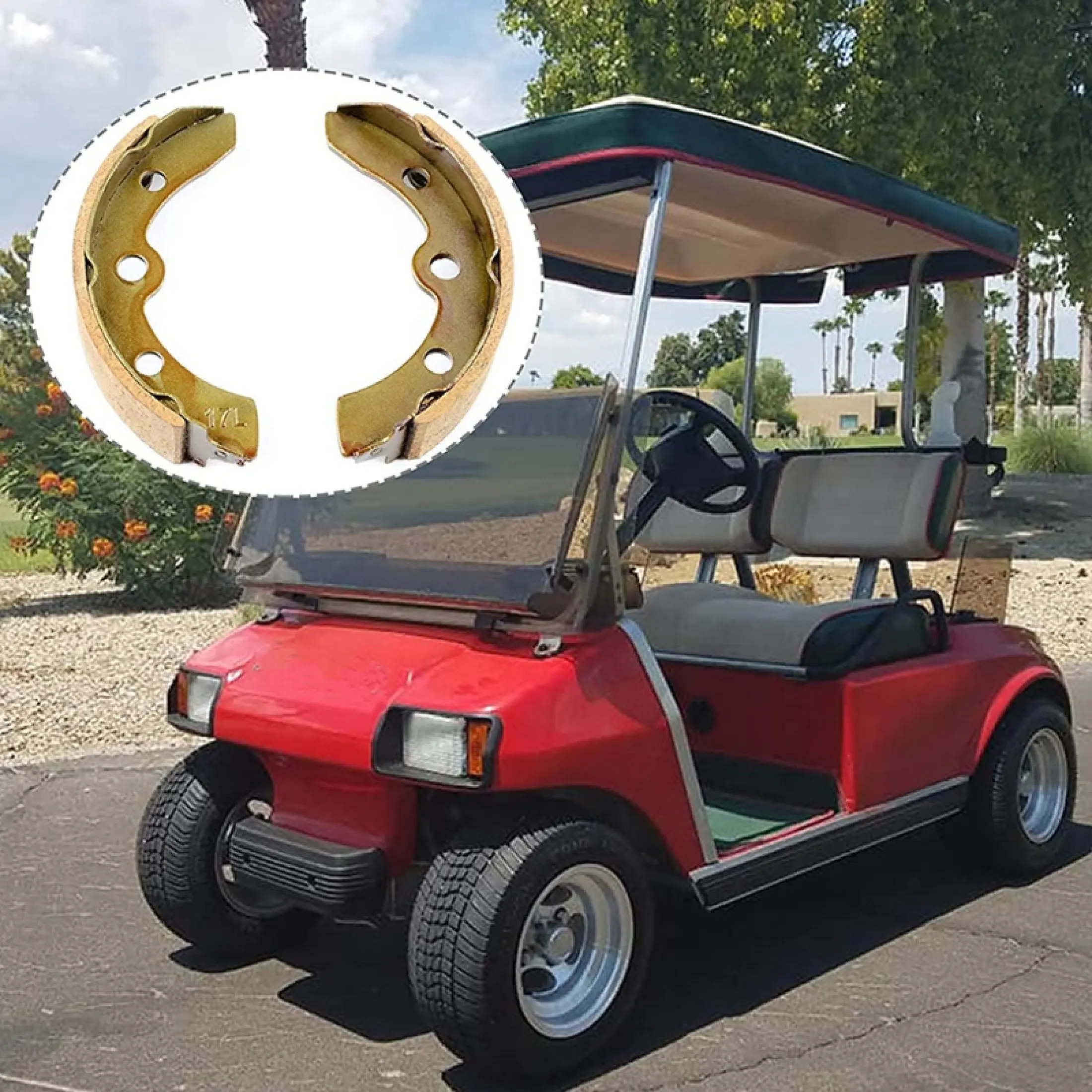 club car ds brake shoe replacement