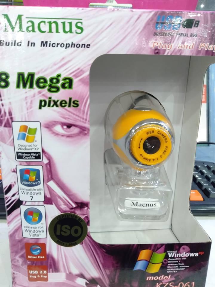 กล้องเว็ปแคม Macnus KZS -061 8Mega pixels