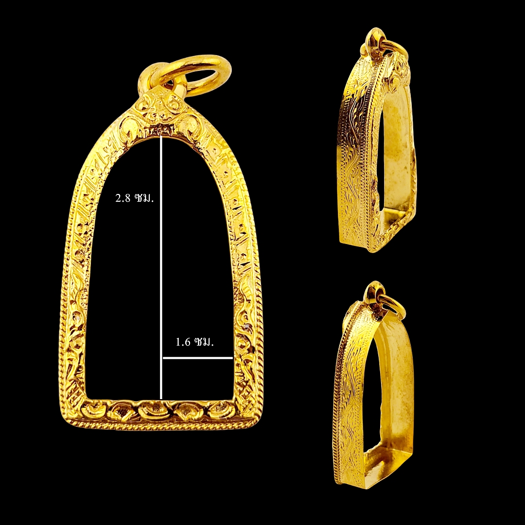 Italian Gold Frame, Back Folded Work, Floating Design, Size 2.8*16 ราคา 890 บาท*ส่งฟรี