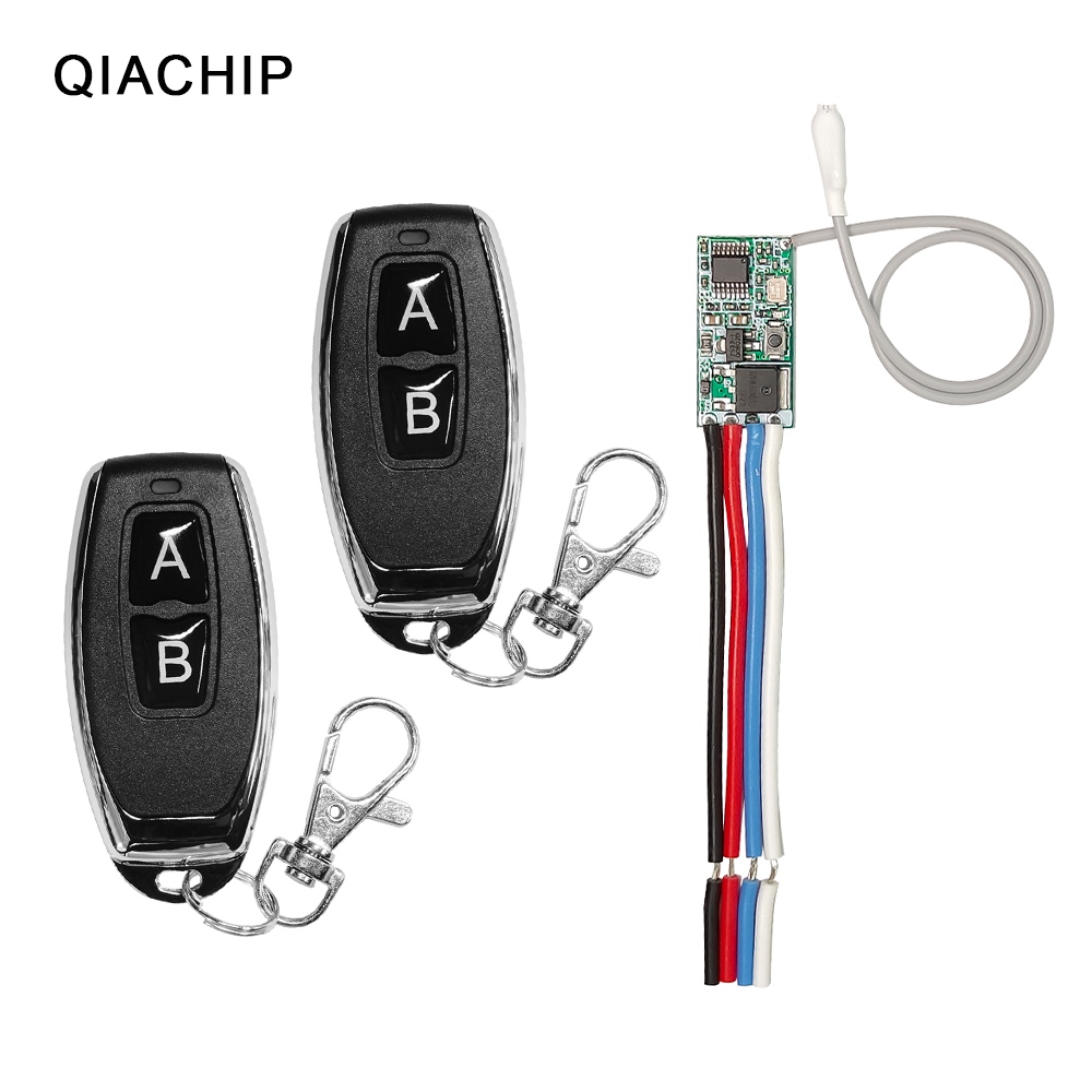 A miniature DC 3.6~24V Wireless RF Remote Control Switch,which can be used  in Christmas tree light string, stage scene lighting and DIY :  r/QIACHIP_Remote