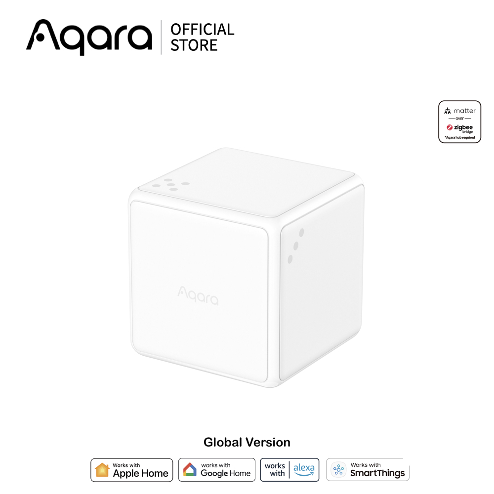 Aqara - Cube T1 Pro สวิตช์อัจฉริยะ ราคา 700 บาท*ส่งฟรี
