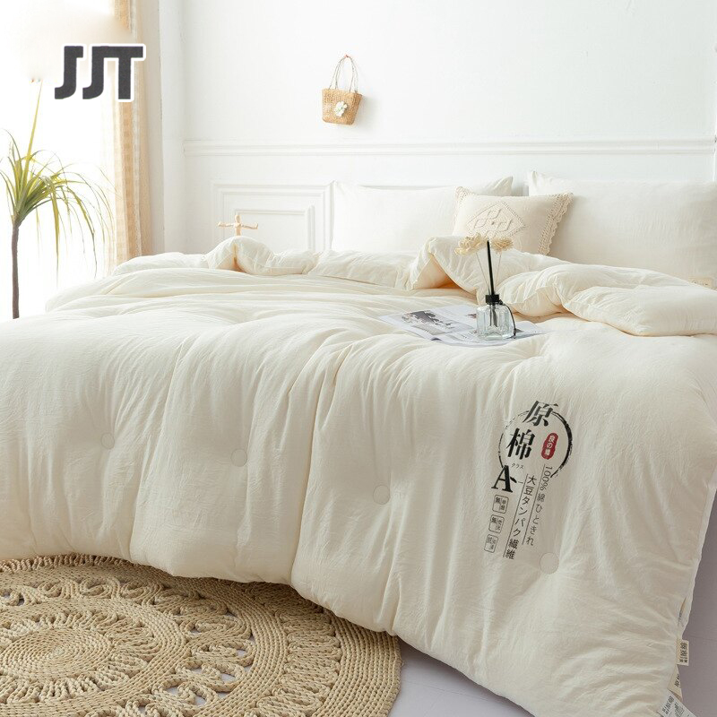 JJT Blankets, duvets, blankets, duvets, plain colored duvets, sizes and 5 feet, 6 feet, duvets 6 feet Quilt size 1.8*220CM 6 feet, color does not fade. ราคา 525 บาท*ส่งฟรี