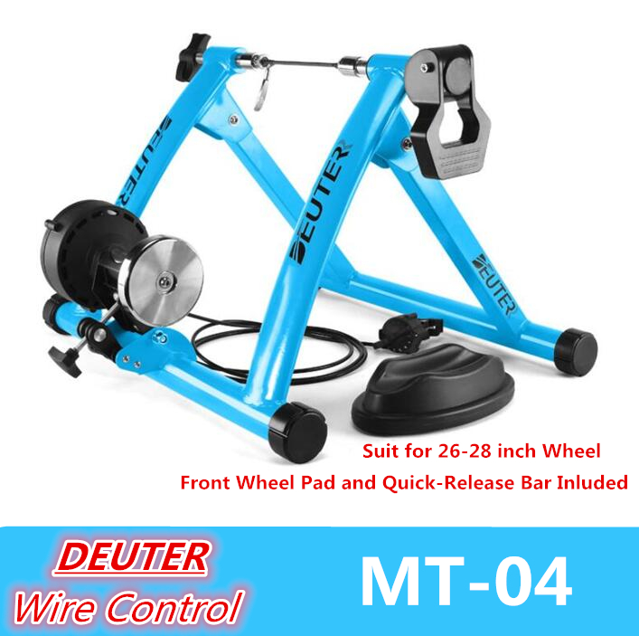 Welucky เทรนเนอร์จักรยาน รุ่น MT-04 มีสายรีโมทปรับความหนืด 6 ระดับ Trainer bike Trainer จักรยาน