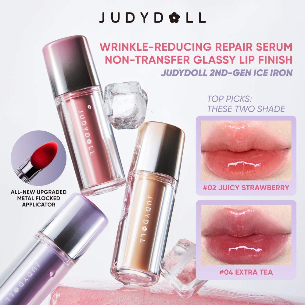 Judydoll Dual Flash Watery Lip Gloss ราคา 349 บาท*ส่งฟรี