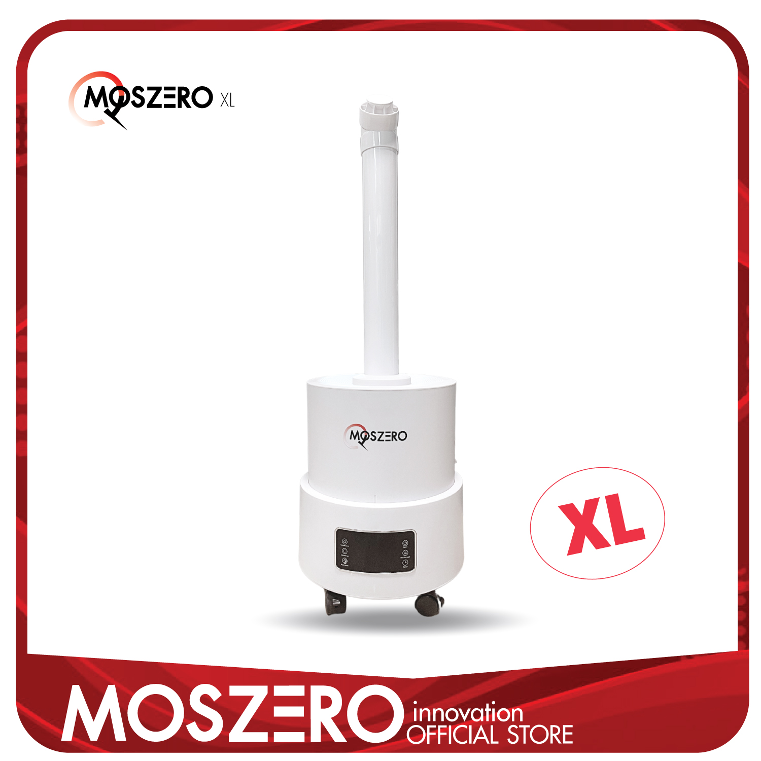 [MOSZERO] Mosquito Repellent Ultrasonic Humidifier Version XL (w/ 3 liquid solutions) Safe and easy. For big spaces, and outdoor events ราคา 11,990 บาท*ส่งฟรี