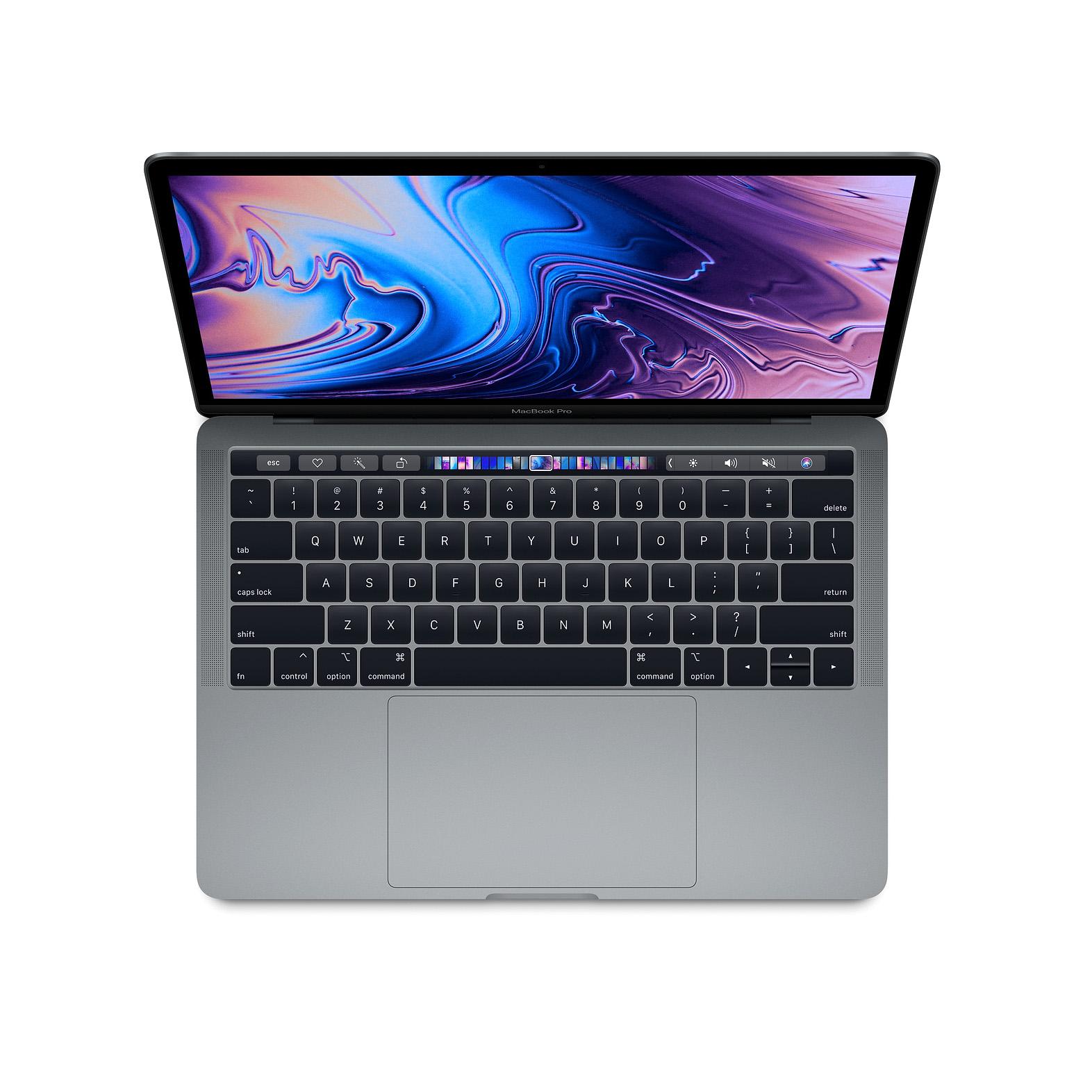 13-inch MacBook Pro with Touch Bar: 1.4GHz quad-core 8th-generation IntelCorei5 processor, 256GB