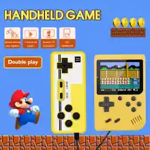 ภาพขนาดย่อสินค้าเครื่องเล่นเกมGame player Retro Mini Handheld Game Consoleเครื่องเล่นเกมพกพา เกมคอนโซล400เกม Gameboy Portable เครื่องเล่นวิดีโอเกมเกมพกพา มาริโอB16