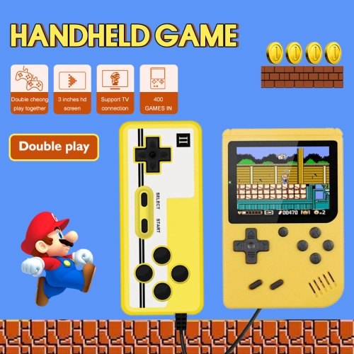 เครื่องเล่นเกมGame player Retro Mini Handheld Game Consoleเครื่องเล่นเกมพกพา เกมคอนโซล400เกม Gameboy Portable เครื่องเล่นวิดีโอเกมเกมพกพา มาริโอB16