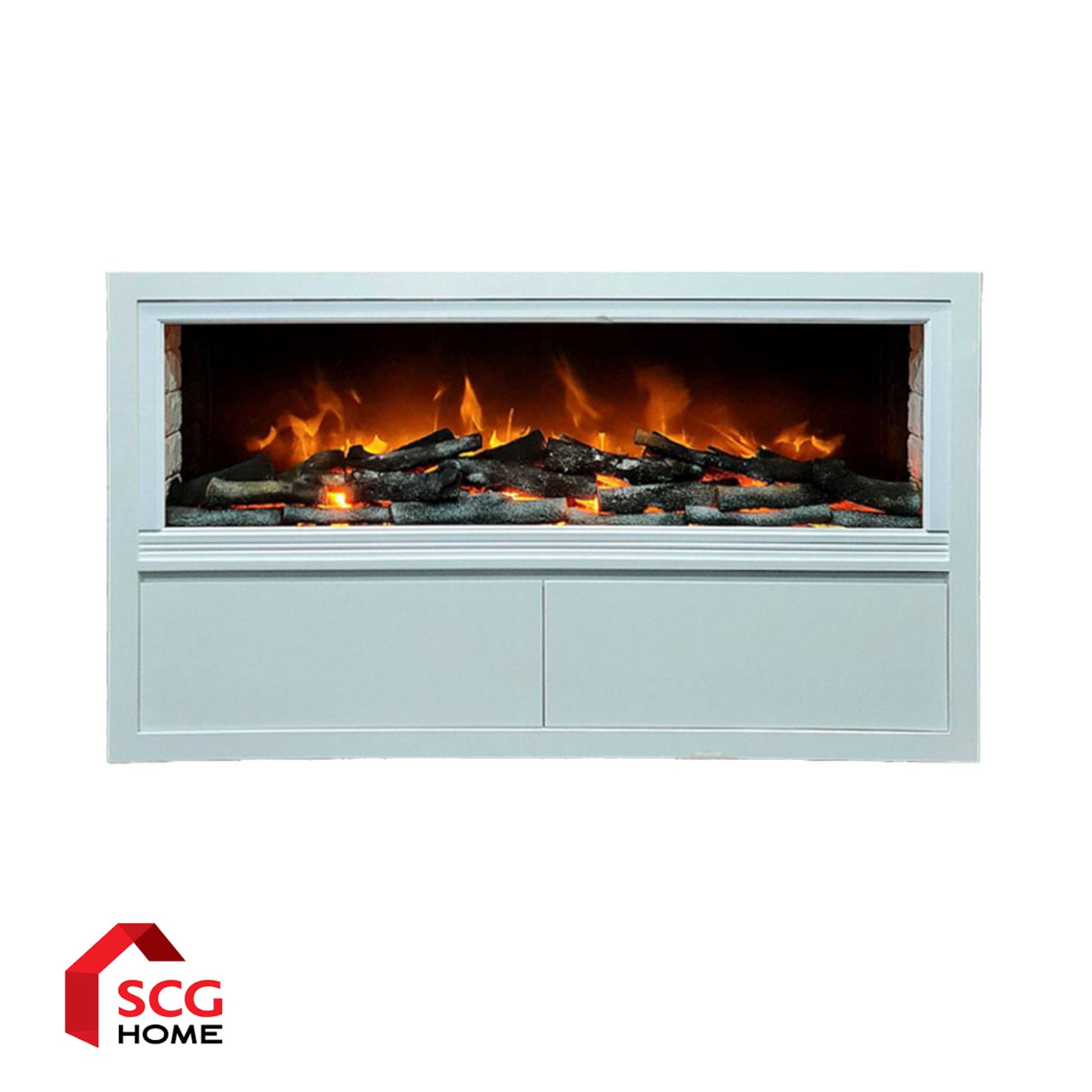 A.X FIREPLACES เตาผิงไฟฟ้าตกแต่งบ้าน รุ่น SCG 2 ราคา 32,990 บาท*ส่งฟรี