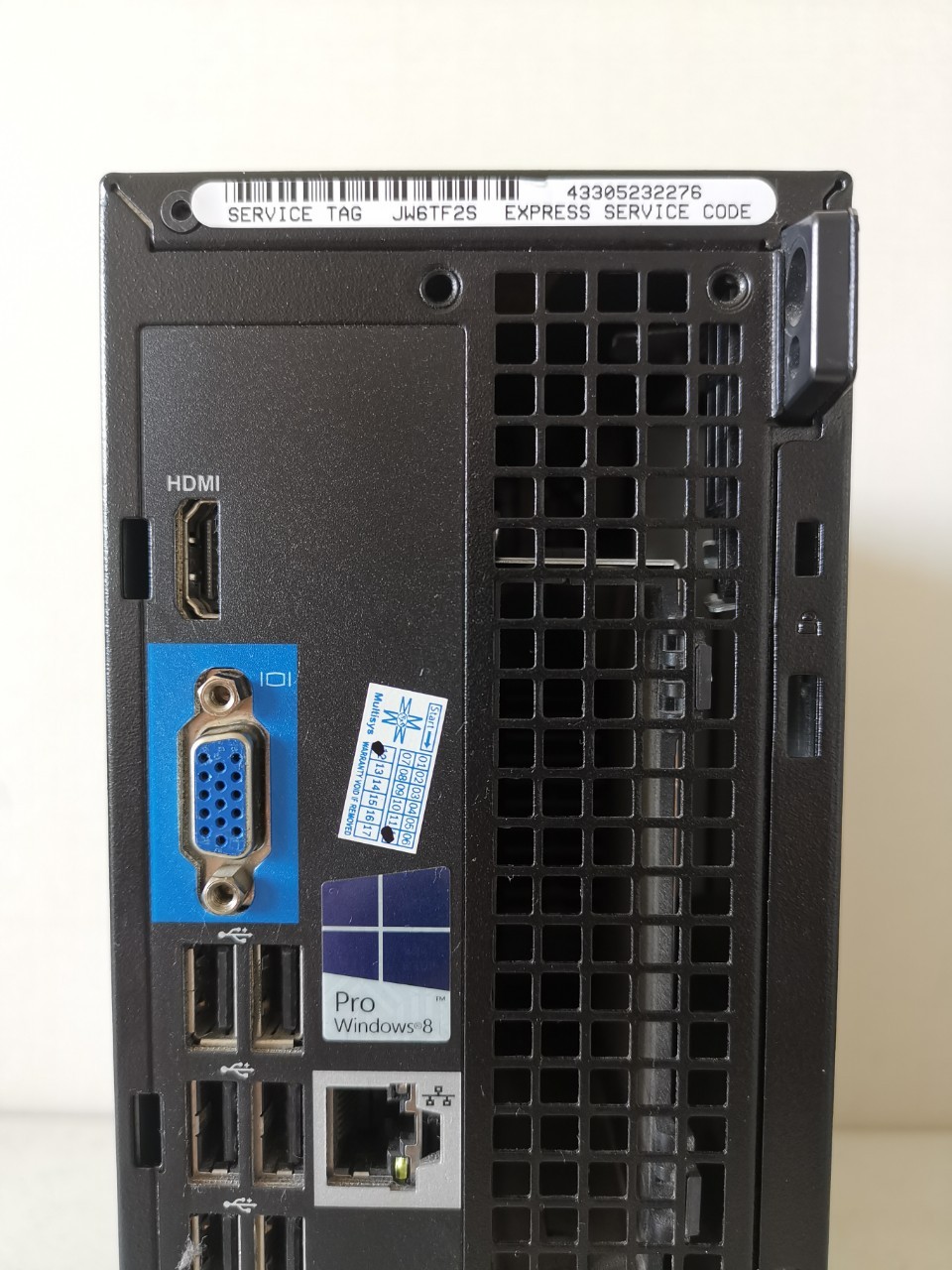 ข้อมูลเพิ่มเติมของ คอมพิวเตอร์ Dell Optiplex 3010 SFF Core i5-3470 (เจน 3)  มี HDMI ต่อออกจอทีวีได้  ลงวินโดว์แท้และโปรแกรมพื้นฐานให้พร้อมใช้งาน