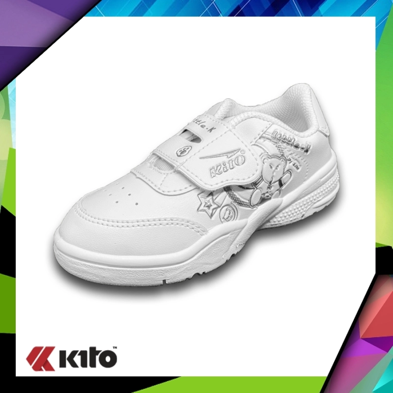 ภาพหน้าปกสินค้ารองเท้าผ้าใบนักเรียน kito รุ่นใหม่ล่าสุด มาแรง รุ่น SST-t1238
