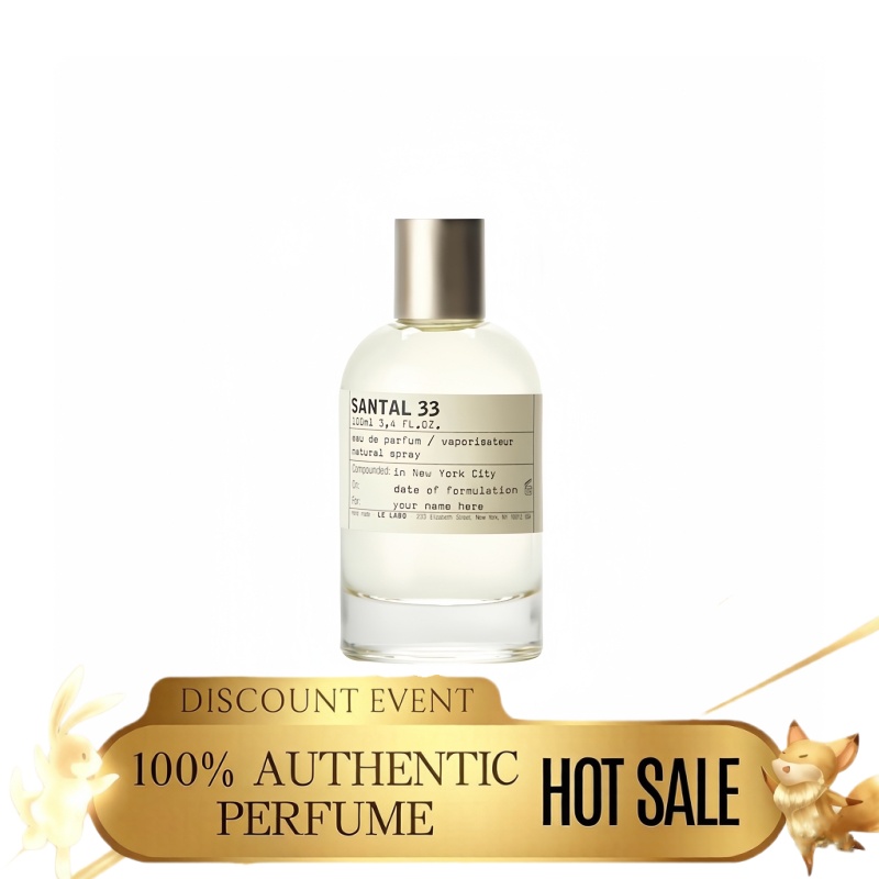 - Le Labo Santal 33-【100% Authentic】【100Ml/Eau De Parfum】 ราคา 3,480 บาท*ส่งฟรี