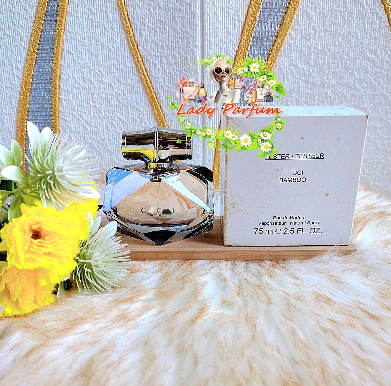 Ⓖ Ⓤ Ⓒ Ⓒ Ⓘ Bamboo Eau De Parfum for Women 75 Ml. (Tester Box Sbc) ราคา 2,390 บาท*ส่งฟรี