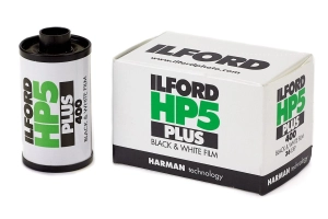 สินค้า ฟิล์มขาวดำ ILFORD HP5 Plus 400 35mm 135-36 Black and White Film ฟิล์ม ฟิล์มถ่ายรูป 135