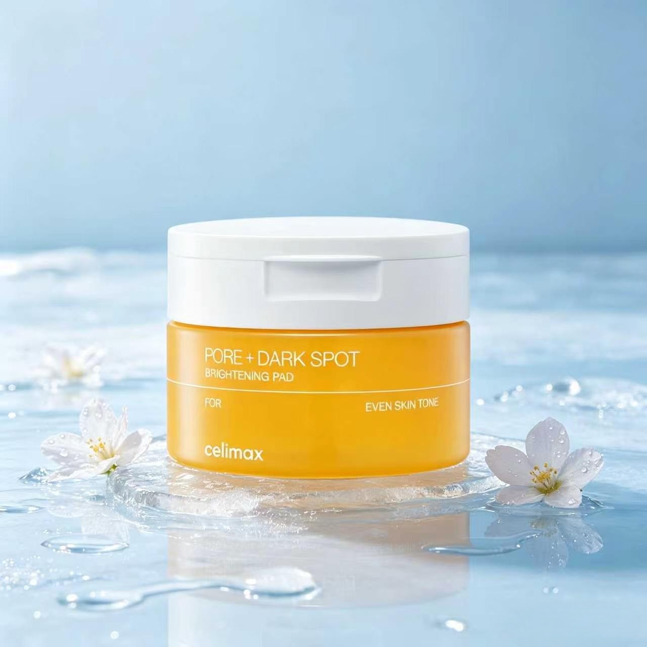 Celimax Pore+Dark Spot Brightening Pad 100ml/40 Pads, Nourishing Cotton Pads That Refine Wide Pores and Dark Spots. Infused with Niacinamide Tranexamic Acid Melazero V2, Gently Exfoliates Old Skin Cells, Makes Skin Bright and Smooth, Gentle Formula Suitab ราคา 399 บาท*ส่งฟรี